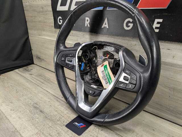 18-24 OEM BMW G01 G02 X3 X4 Steering Wheel w/ Shifters HEATED