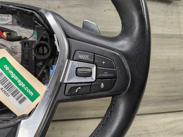 18-24 OEM BMW G01 G02 X3 X4 Steering Wheel w/ Shifters HEATED