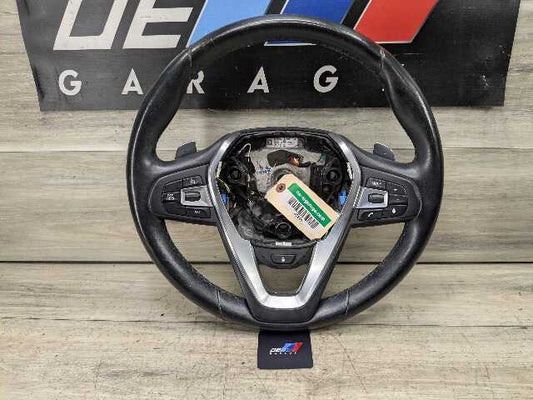 18-24 OEM BMW G01 G02 X3 X4 Steering Wheel w/ Shifters HEATED