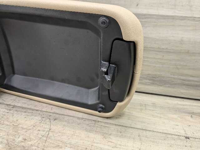 18-24 OEM BMW G01 G02 X3 X4 Retractable Armrest Tray Console Leather BEIGE
