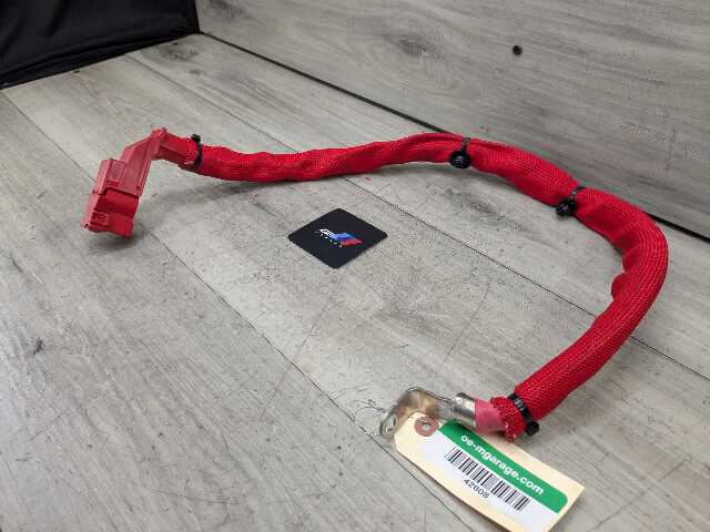 OEM BMW G01 G02 F97 F98 X3 X4 X3M Battery Plus Pole Terminal Positive Red Cable