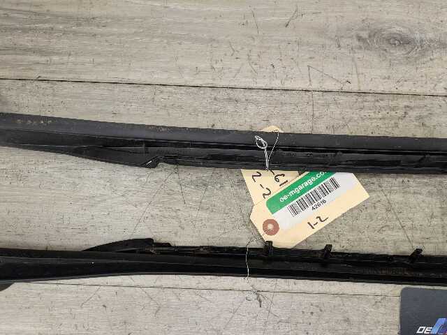 OEM BMW G01 F97 X3 X3M Front Left Right Side Windshield Pillar Drip Molding PAIR