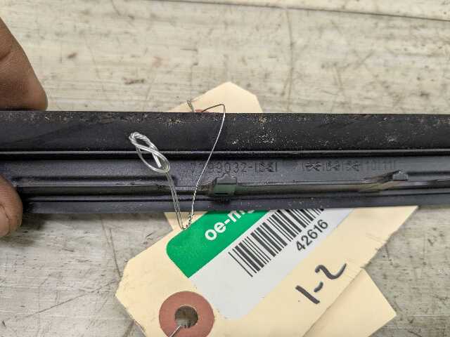 OEM BMW G01 F97 X3 X3M Front Left Right Side Windshield Pillar Drip Molding PAIR