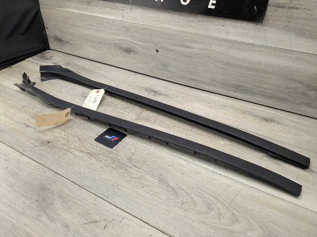 OEM BMW G01 F97 X3 X3M Front Left Right Side Windshield Pillar Drip Molding PAIR