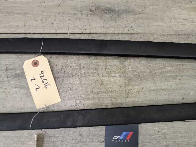 OEM BMW G01 F97 X3 X3M Front Left Right Side Windshield Pillar Drip Molding PAIR