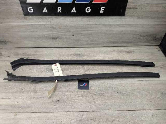 OEM BMW G01 F97 X3 X3M Front Left Right Side Windshield Pillar Drip Molding PAIR