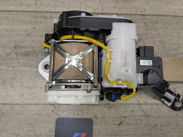 OEM BMW F97 G01 G02 X3 X4 FRONT Left Driver Seatbelt Seat Belt Retractor BEIGE
