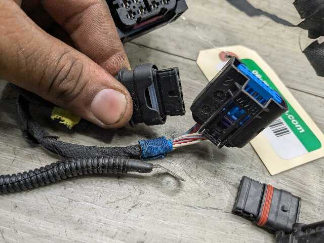 18-21 OEM BMW G01 G02 X3 X4 30iX Engine B46 Transmission Wiring Wire Harness