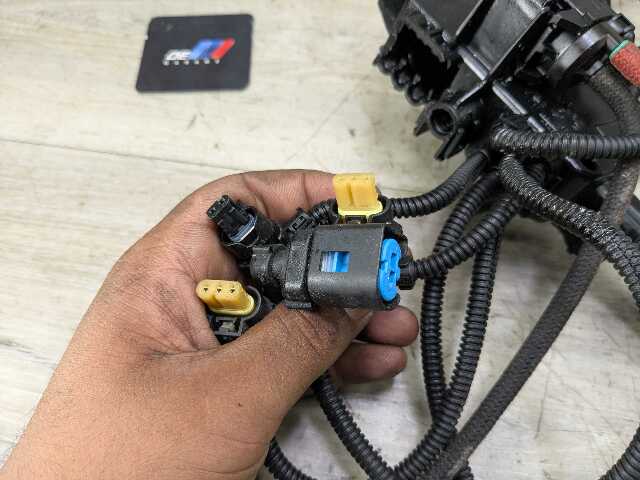 18-21 OEM BMW G01 G02 X3 X4 Engine B46 Motor Module Wiring Wire Harness 1
