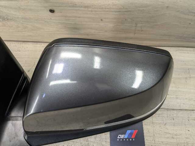 12-15 OEM BMW F30 F31 328 335 Right Passenger Side Mirror Heated Auto Dip Gray