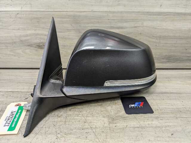 12-15 OEM BMW F30 F31 328 335 Right Passenger Side Mirror Heated Auto Dip Gray