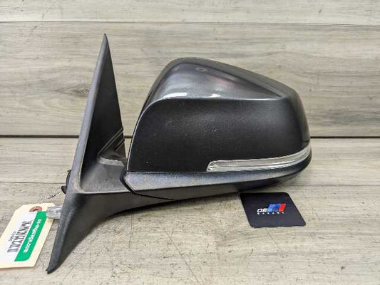 12-15 OEM BMW F30 F31 328 335 Right Passenger Side Mirror Heated Auto Dip Gray