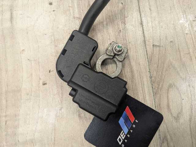 07-14 OEM BMW E70 E71 X5M X6M Rear Trunk Battery Negative Ground Cable