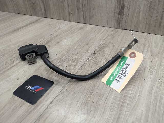 07-14 OEM BMW E70 E71 X5M X6M Rear Trunk Battery Negative Ground Cable