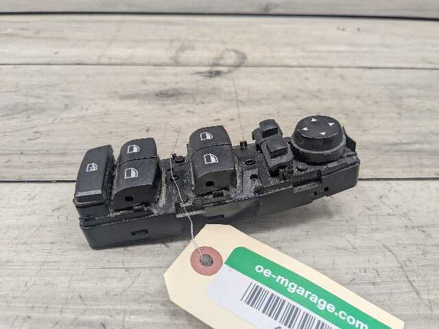 OEM BMW F06 F10 F25 F30 F80 Front Left Driver Main Master Power Window Switch
