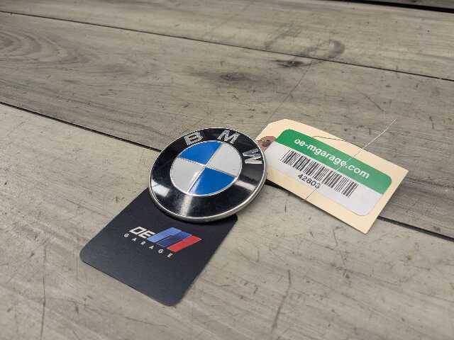 OEM BMW E90 F02 F22 F30 F32 F36 F80 F87 M3 M4 Rear Trunk Lid Round Emblem 74mm