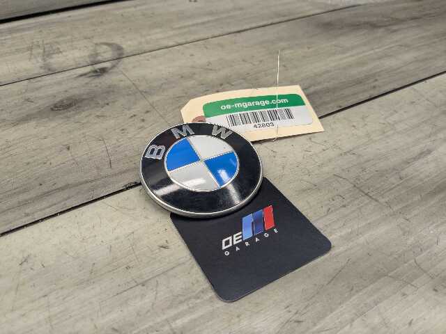 OEM BMW E90 F02 F22 F30 F32 F36 F80 F87 M3 M4 Rear Trunk Lid Round Emblem 74mm