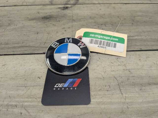 OEM BMW E90 F02 F22 F30 F32 F36 F80 F87 M3 M4 Rear Trunk Lid Round Emblem 74mm