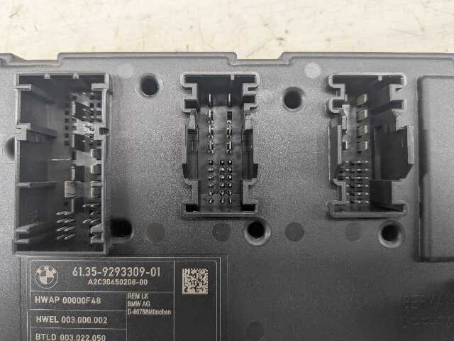 12-18 OEM BMW F22 F30 F80 REM Rear Body Control Unit Electronic Module BCM Box