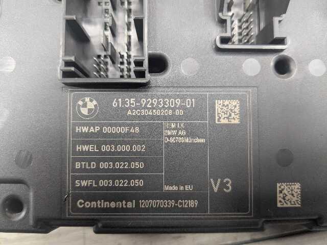 12-18 OEM BMW F22 F30 F80 REM Rear Body Control Unit Electronic Module BCM Box