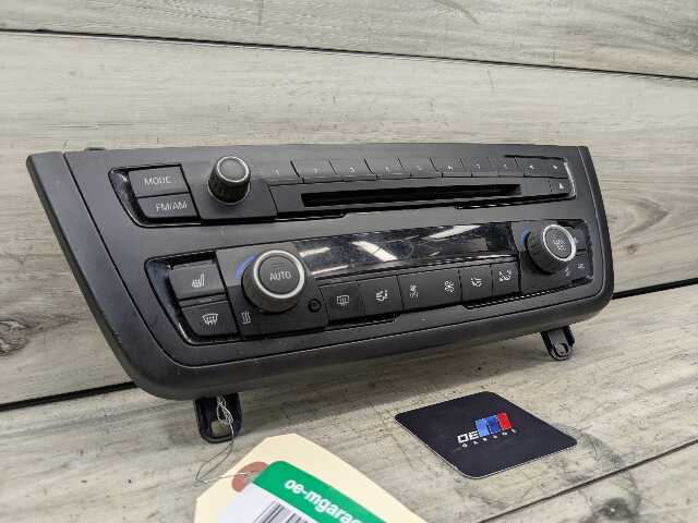 12-15 OEM BMW F22 F80 F30 F32 M3 M4 AC Heater Control Panel Radio Media Buttons