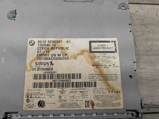 12-15 OEM BMW F22 F30 F32 328 428 Radio Audio Media CD Professional Disc Player