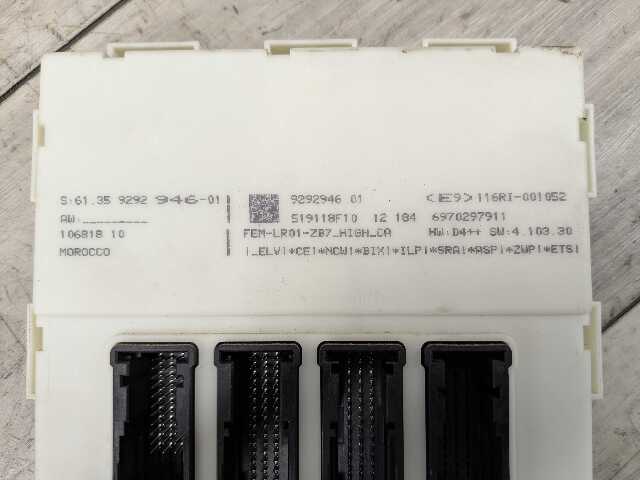 12-18 OEM BMW F22 F30 F32 F36 Body Control Junction Box Module FEM+Key