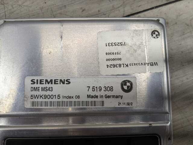 01-03 OEM BMW E39 530i 2.5L 3.0L M54 ECU Engine Control Unit Module Computer
