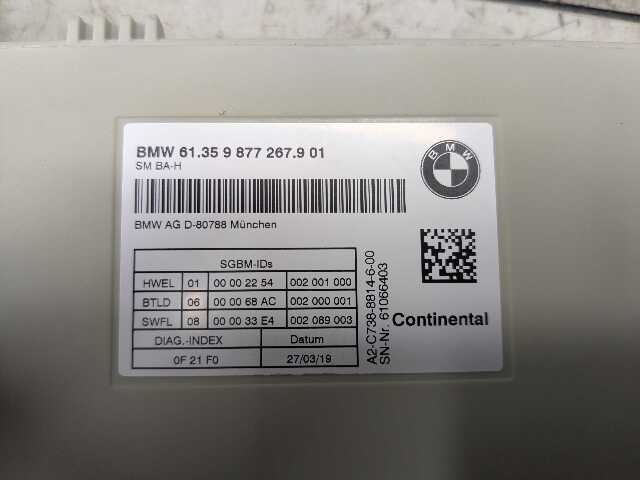 OEM BMW G01 G05 G12 G20 G26 G30 G80 X3 M4 Front Left Right Seat Control Module
