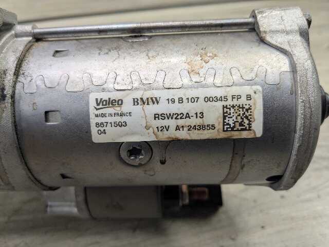 OEM BMW G01 G20 G22 G23 G26 G30 G29 330 430 Engine B46 Starter Motor DENSO