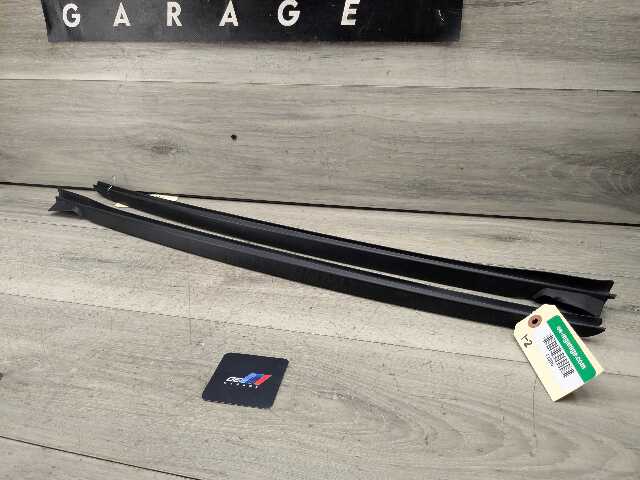 OEM BMW G20 G80 330 M340 M3 Front Left Right Windshield Pillar Molding Trims SET