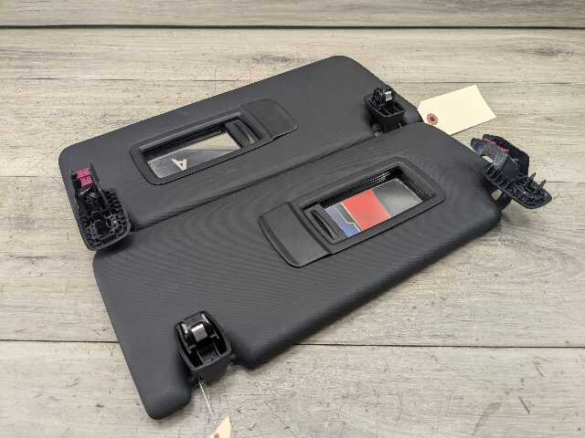 19-25 OEM BMW G20 G80 330 M340 M3 Left Right Side Interior Sun Visor Black SET
