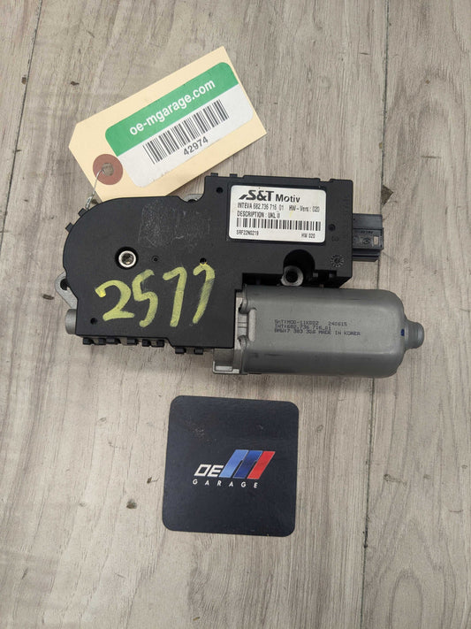 16-22 OEM BMW F48 X1 28i 28iX Sunroof Moonroof Sun Roof Glass Motor Drive Unit