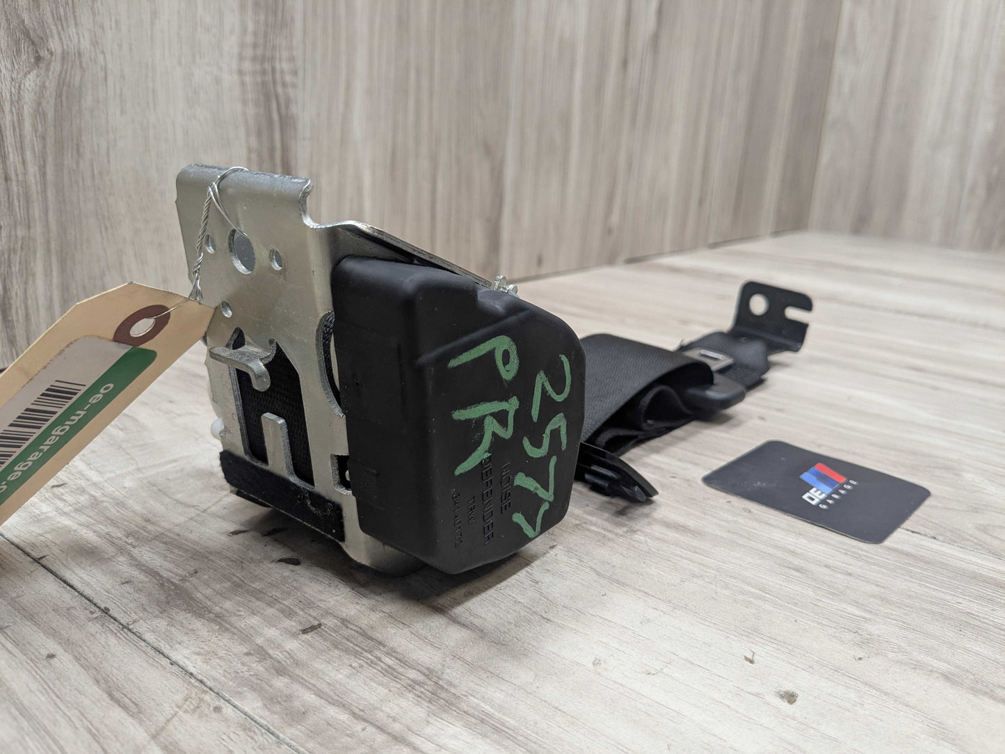 16-22 OEM BMW F48 X1 Rear Right Passenger Seatbelt Seat Belt Retractor Black