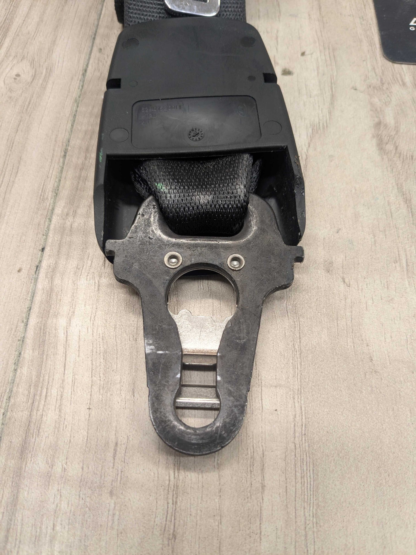 OEM BMW F39 F48 X1 X2 Front Right Passenger Seatbelt Seat Belt Retractor Black