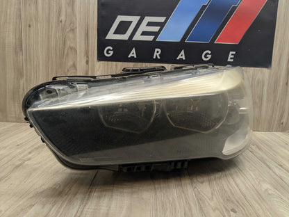 16-22 OEM BMW F48 X1 28i 28iX Left Driver Side Halogen Headlight COMPLETE