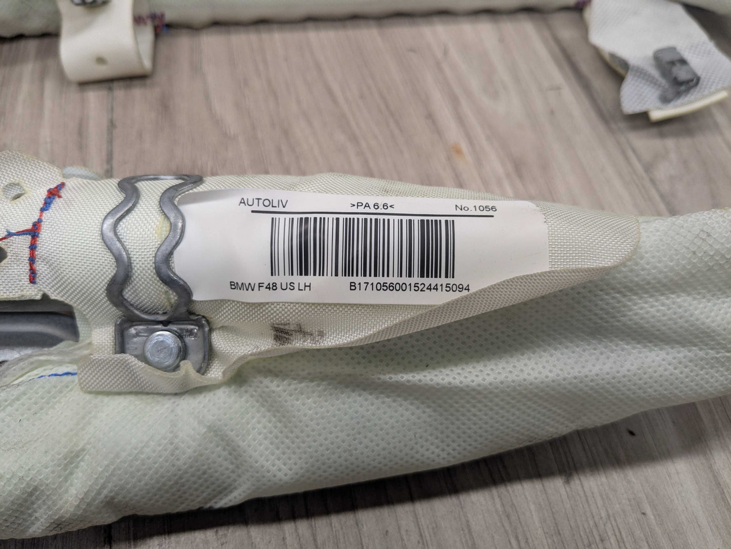 16-22 OEM BMW F48 X1 28i 28iX Left Driver Top Roof Head Air Bag Airbag Curtain
