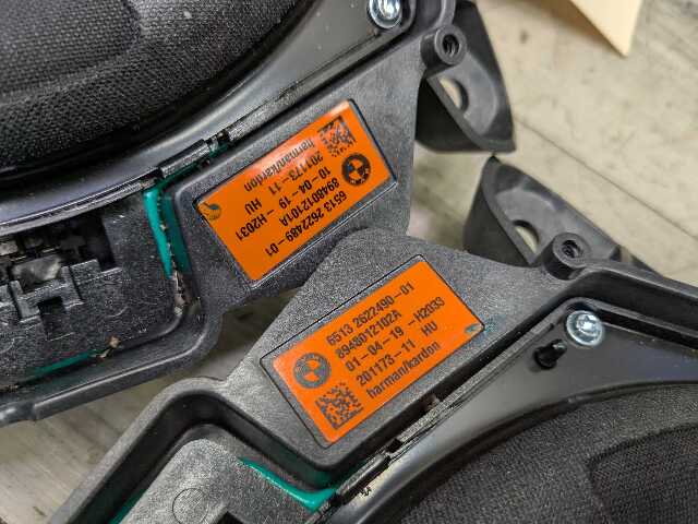 OEM BMW G20 G22 G23 G80 G82 Left Right Central HARMAN Sub Subwoofers Speaker SET