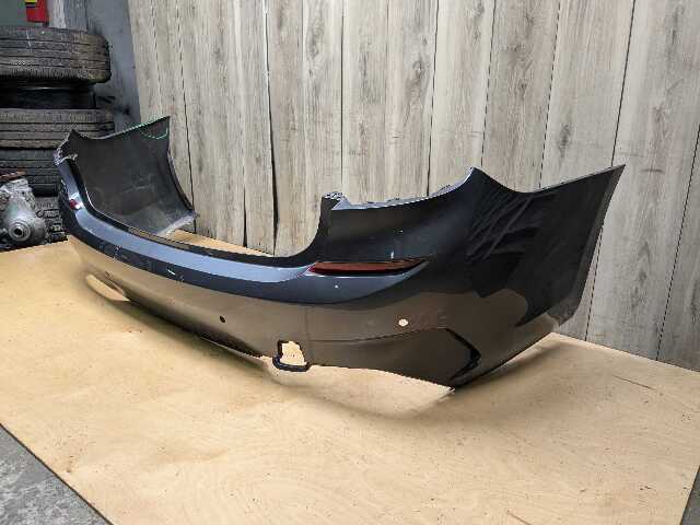 NOTE* 19-22 OEM BMW G20 330 M SPORT Rear Bumper Cover Panel w/ Diffuser Gray B39