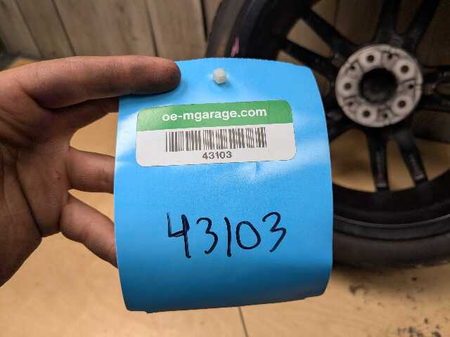 *OEM BMW G20 G22 G23 G26 M340 M440 Rim Wheel 19x8" ET:27 Double Spoke Style 791M
