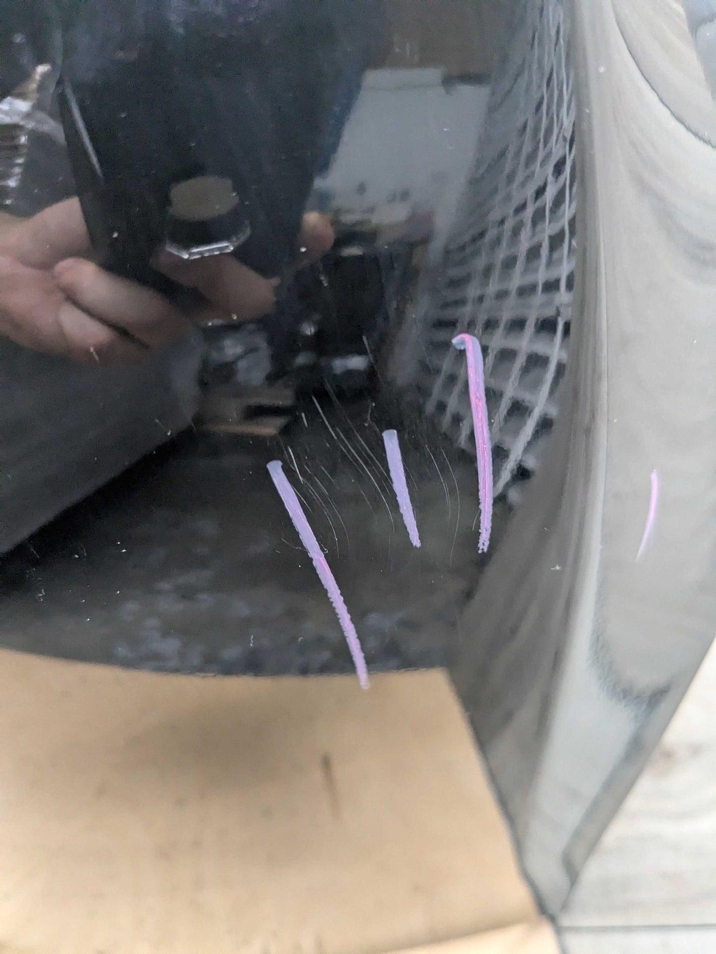 07-13 OEM BMW E92 E93 328 335 M SPORT Rear Bumper Cover Panel w Diffuser Black