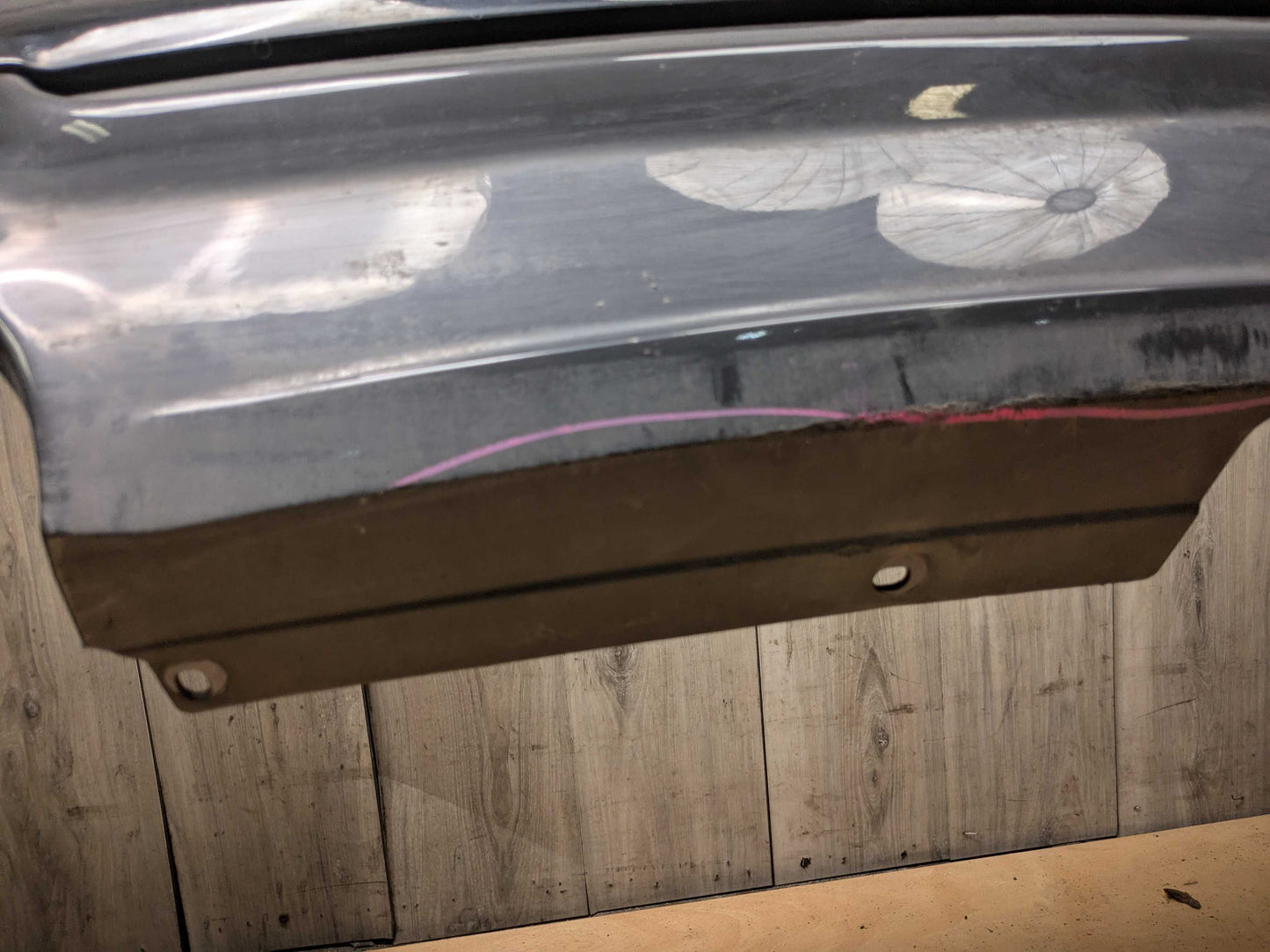 07-13 OEM BMW E92 E93 328 335 M SPORT Rear Bumper Cover Panel w Diffuser Black