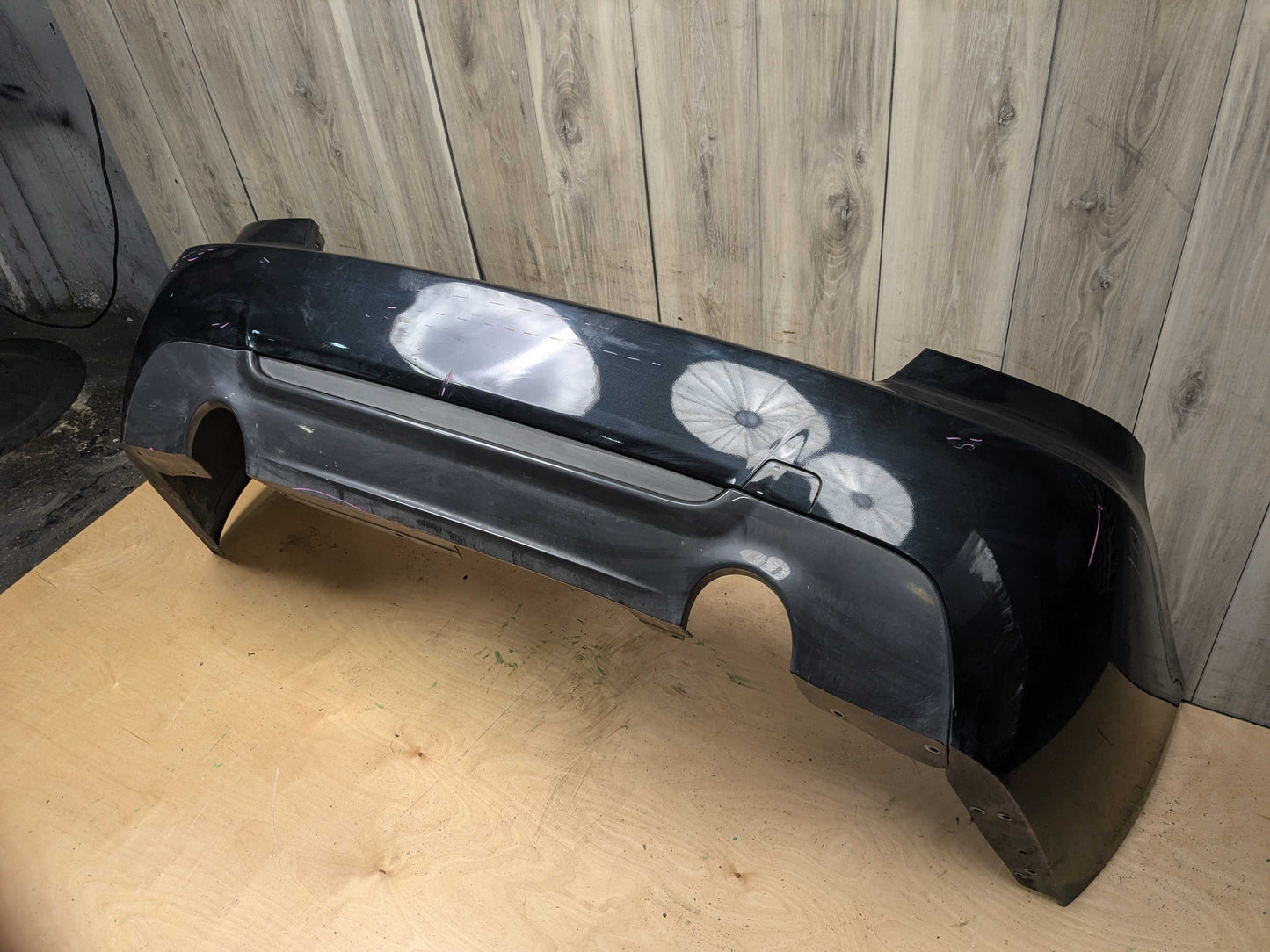 07-13 OEM BMW E92 E93 328 335 M SPORT Rear Bumper Cover Panel w Diffuser Black