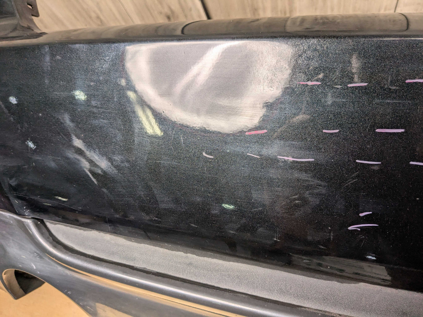 07-13 OEM BMW E92 E93 328 335 M SPORT Rear Bumper Cover Panel w Diffuser Black