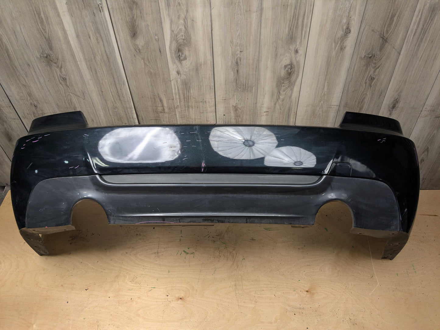 07-13 OEM BMW E92 E93 328 335 M SPORT Rear Bumper Cover Panel w Diffuser Black