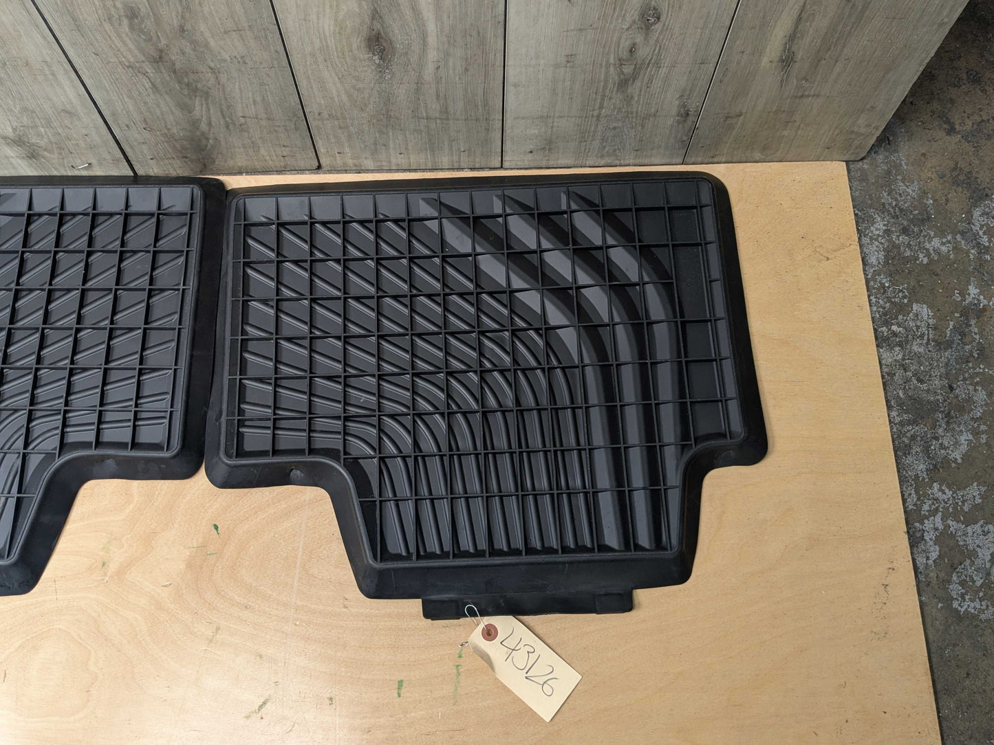 OEM BMW G20 G26 G80 330 M340 M3 Front Rear All Weather Rubber Floor Mats SET