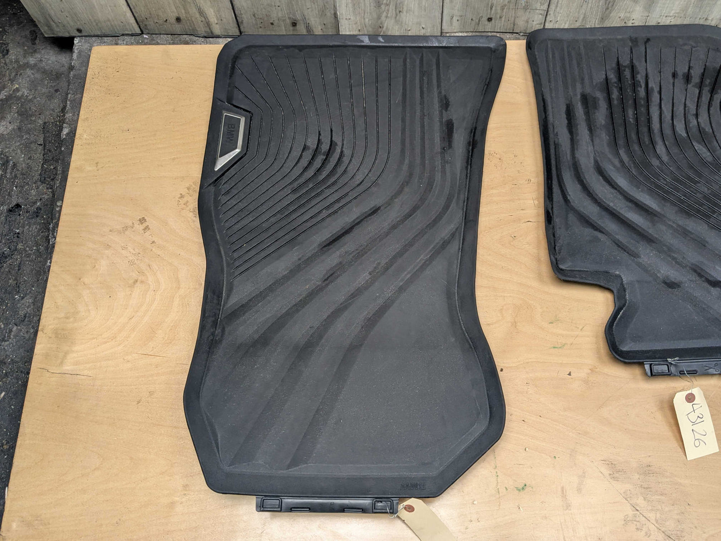 OEM BMW G20 G26 G80 330 M340 M3 Front Rear All Weather Rubber Floor Mats SET