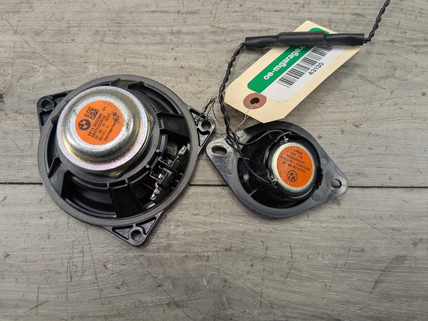 OEM BMW F44 F93 G16 G20 G22 G23 G80 HARMAN KARDON Mid Range Speaker Tweeter PAIR