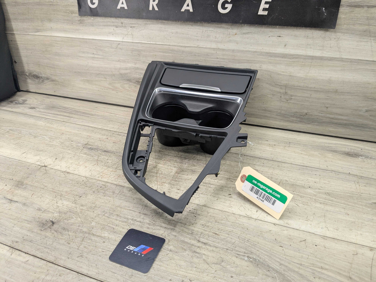 OEM BMW F30 F32 F33 F36 PRE-LCI Center Console Cup Holder Trim Cover Bezel