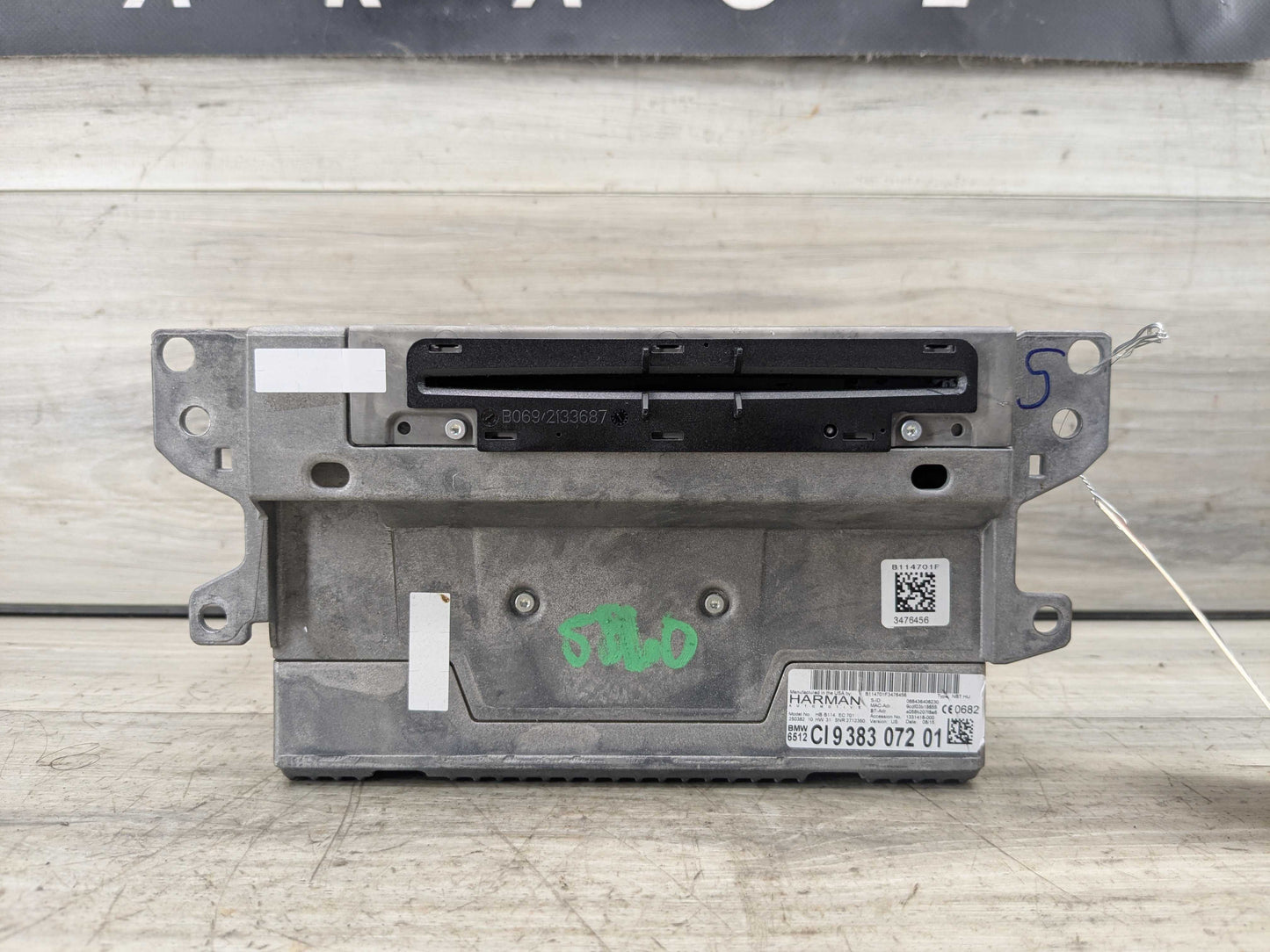 OEM BMW F10 F15 F22 F30 F32 F80 F82 X5 M3 M4 HARMAN Headunit NBT HU Radio HW 3.1